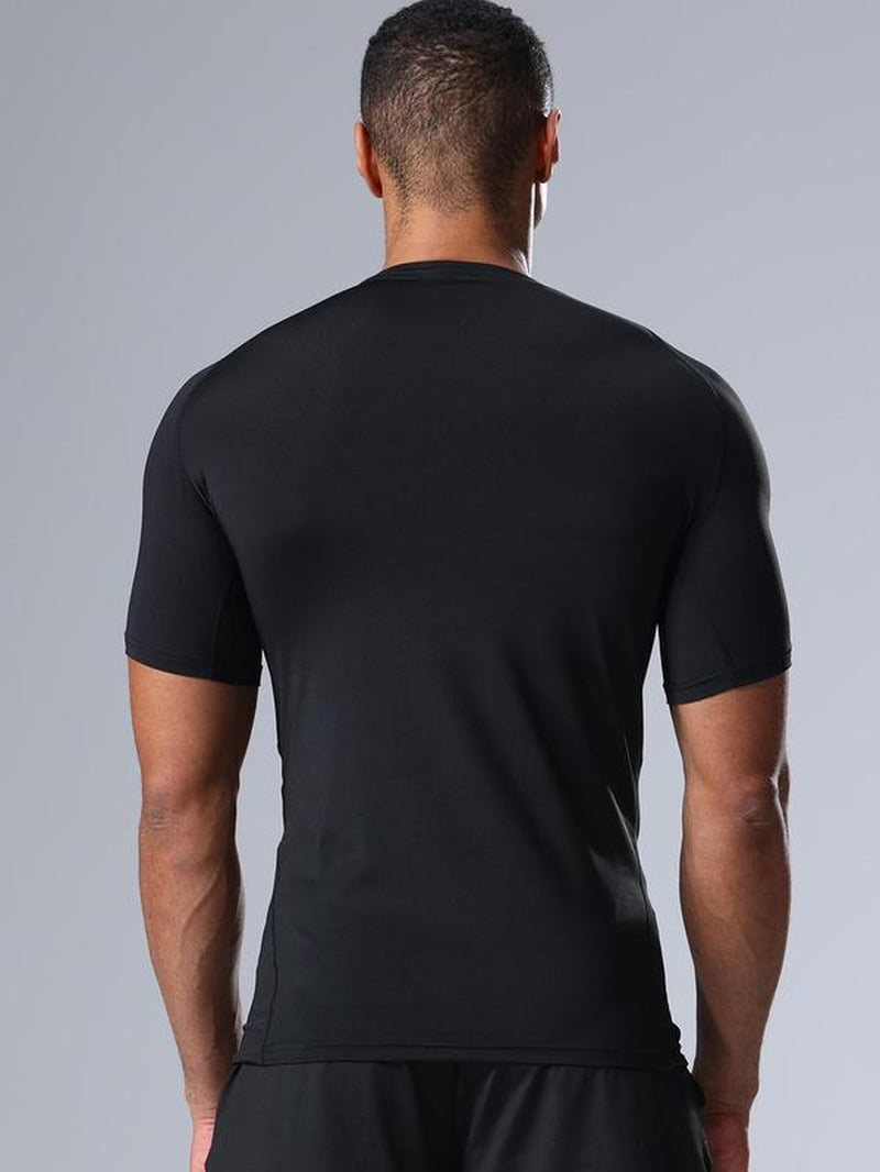 Round Neck Raglan Compression Shirt
